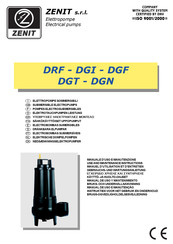 Zenit DGN 400/2/80 A0FT-EX Manuel D'utilisation Et D'entretien