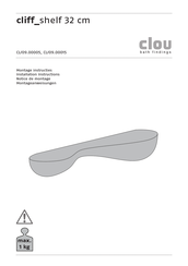 clou cliff shelf CL/09.00005 Mode D'emploi