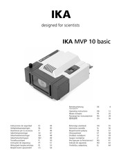 IKA MVP 10 basic Mode D'emploi