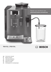 Bosch TES 712 Série Mode D'emploi