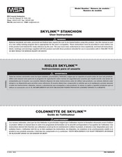 MSA SKYLINK Guide De L'utilisateur