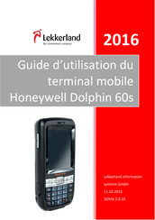 Honeywell Dolphin 60s Guide D'utilisation