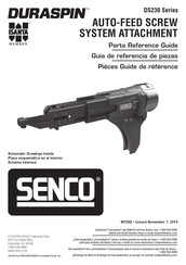 Senco DURASPIN DS230 Série Mode D'emploi Et Pièces Guide De Référence