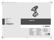 Bosch EasyDrill 12 Notice Originale