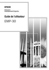Epson EMP-30 Guide De L'utilisateur