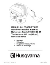 Husqvarna H246SL Manuel Du Propriétaire