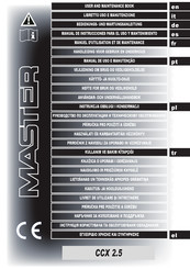 Master CCX 2.5 Manuel D'utilisation Et De Maintenance
