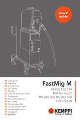 Kemppi FastMig MS 300 Guide Rapide