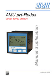 Swan AMU pH-Redox Manuel D'utilisation