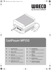 Dometic WAECO CoolPower MPS50 Notice De Montage Et D'utilisation