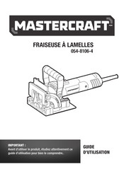 MasterCraft 054-8106-4 Guide D'utilisation