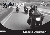 Cardo scala rider G4 Guide D'utilisation