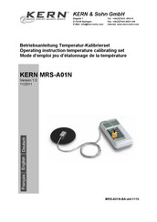 KERN and SOHN 3300-1 Mode D'emploi