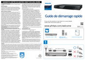 Philips BDP3502 Guide De Démarrage Rapide
