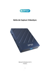 Pengo Boîte de Capture VideoSync Manuel D'utilisation