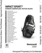 Honeywell IMPACT SPORT Instructions D'utilisation