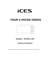 iCES IMO20L10W Guide D'utilisation