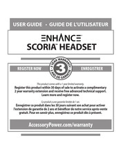 ENHANCE SCORIA Guide De L'utilisateur