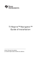 Texas Instruments TI-Nspire Navigator Guide D'installation