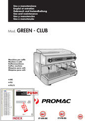 Promac GREEN COMPACT PU Manuel D'emploi Et Entretien