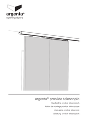 argenta proslide telescopic Notice De Montage