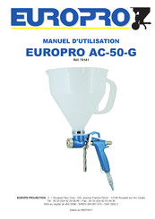 EUROPRO 70141 Manuel D'utilisation