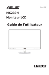 Asus MX239H Guide D'utilisateur