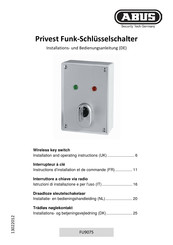 Abus FU9075 Instructions D'installation