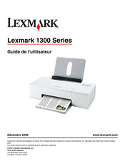 Lexmark 1300 Série Guide De L'utilisateur