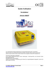 WilTec 50037 Guide D'utilisation