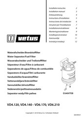 Vetus D340VTEB Instructions D'installation