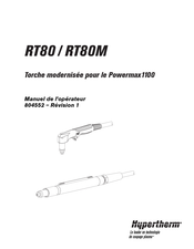 Hypertherm RT80M Manuel De L'opérateur