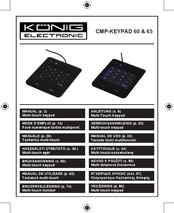 König Electronic CMP-KEYPAD 60 Mode D'emploi