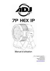 ADJ 7P HEX IP Manuel D'utilisation