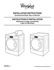 Whirlpool WPWADREW91501 Instructions D'installation