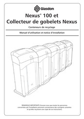 Glasdon NEXUS 100 Manuel D'utilisation Et Notice D'installation