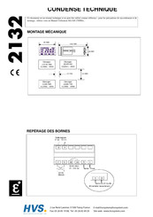 HVS 2132 Mode D'emploi