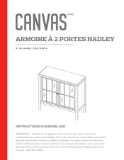 Canvas Hadley 068-7834-4 Instructions D'assemblage