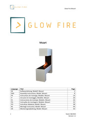 Glow Fire Mozart Instructions De Montage