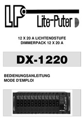 Lite-Puter DX-1220 Mode D'emploi