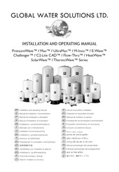 Global Water HeatWave Série Manuel D'installation Et D'utilisation