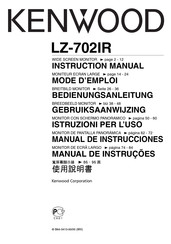 Kenwood LZ-702IR Mode D'emploi