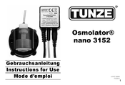 Tunze Osmolator nano 3152 Mode D'emploi