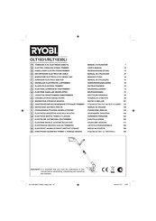 Ryobi RLT1830Li Manuel D'utilisation