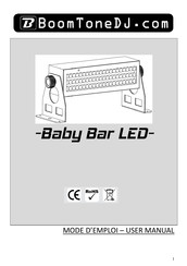 BoomToneDJ Baby Bar LED Mode D'emploi