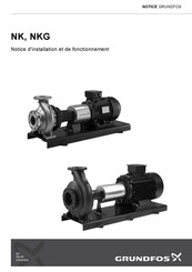 Grundfos NK Notice D'installation Et De Fonctionnement