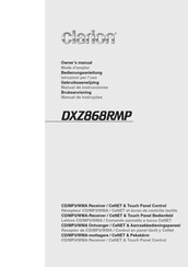 Clarion DXZ868RMP Mode D'emploi