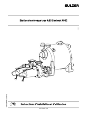 Sulzer ABS Sanimat 4002 Instructions D'installation Et D'utilisation