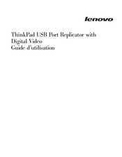 Lenovo ThinkPad 57Y3921 Guide D'utilisation