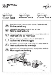 Jaeger 21010522J Instructions De Montage